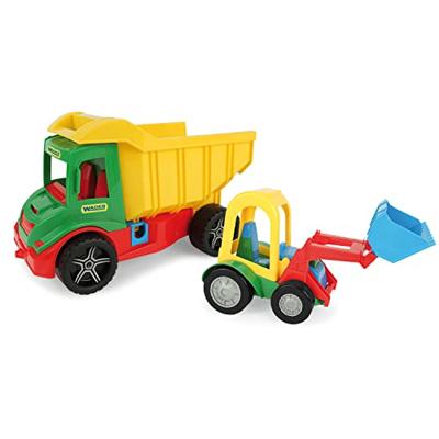 Wader kiepwagen 38 cm + shovel 24cm - zandbakspeelgoed - strandspeelgoed