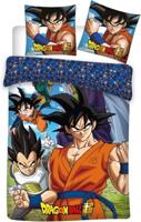 Dragon Ball Z Goku, Gohan, Vegeta Dekbedovertrek 140 x 200 cm - - thumbnail