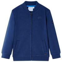 VidaXL Kindervest met rits 104 marineblauw - thumbnail
