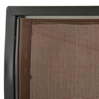 Schommelbank met luifel koffiekleurig - thumbnail