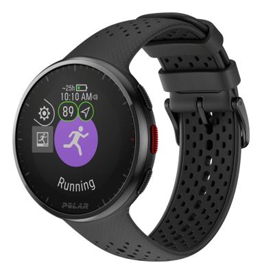 Polar Pacer Pro GPS-loophorloge S/L Carbon, Grijs Polar Pacer Pro GPS-loophorloge S/L Carbon, Grijs