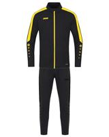JAKO M9123K Trainingspak Polyester Power Kids - Zwart/Citroen - 128 - thumbnail