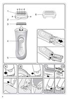 Braun ls5100 silk-épil lady shaver roze - thumbnail