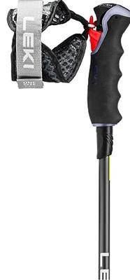 Leki Carbon 12 3D Skistok Black-Dark-Anthracite-Neonyellow 1250