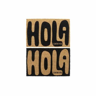 Deurmat DKD Home Decor Hola Caracola PVC Vezel (2 pcs) (60 x 40 x 1.5 cm) Deurmat DKD Home Decor Hola Caracola PVC Vezel (2 pcs) (60 x 40 x 1.5 cm)