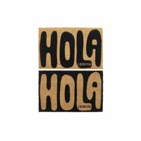 Deurmat DKD Home Decor Hola Caracola PVC Vezel (2 pcs) (60 x 40 x 1.5 cm) - thumbnail