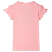 Kindershirt 92 roze - thumbnail