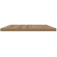 Wandschappen 4 st 40x30x1,5 cm bewerkt hout artisanaal eiken - thumbnail