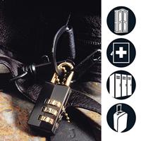 Masterlock 2 Hangsloten, 3 cijfers, 20mm - 646EURT 646EURT - thumbnail