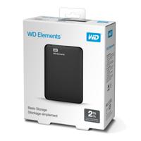 Externe Harde Schijf Western Digital WDBU6Y0020BBK-WESN 2 TB SSD 2 TB HDD - thumbnail