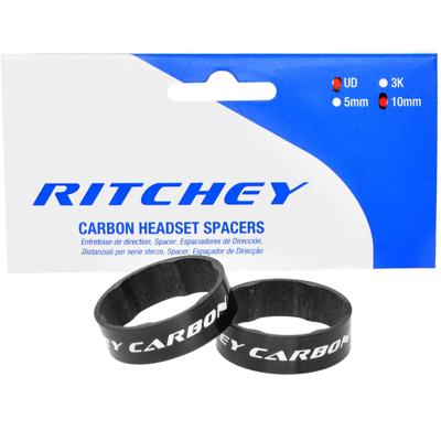 Ritchey - wcs spacer set ud carbon 10mm 1-1/8'' 2 stuks