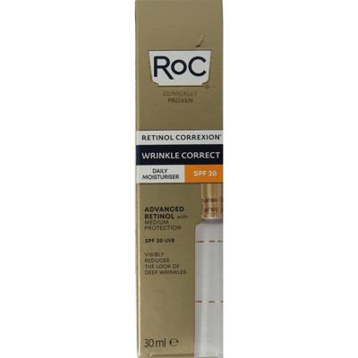 RoC Retinol Correxion Wrinkle Correct Daily Moist. SPF20 30 ml