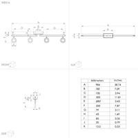 Eglo Design plafondlamp Cardillio 2 4-lichts 900516 - thumbnail