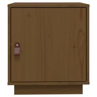 Nachtkastjes 2 st 40x34x45 cm massief grenenhout honingbruin - thumbnail