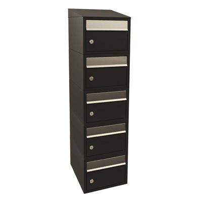 Stoer! Brickset 5-Hoog Met Dak Zwart - 40215070_1x5d