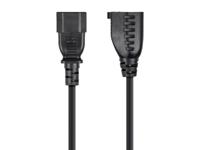 Monoprice Voedingsadapterkabel - 6 voet | (IEC-320-C14 naar NEMA 5-15R), 18AWG, 10A - thumbnail