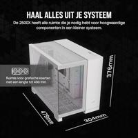 Corsair 2500X Midi-tower PC-behuizing Wit Zijvenster - thumbnail