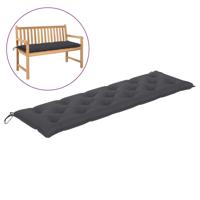 VidaXL Tuinbankkussen 180x50x7 cm oxford stof antracietkleurig - thumbnail