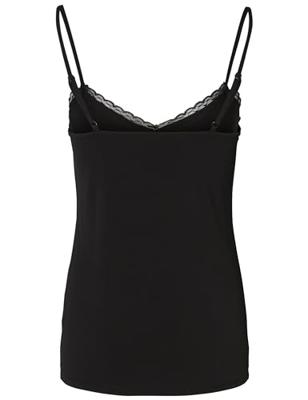 Dames hemd kant - Lace singlet kate - Kanten dames onderhemd - Microfiber singlet - thumbnail