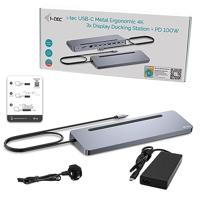USB-HUB i-Tec C31FLAT2PDPRO100W 100 W Zilverkleurig - thumbnail