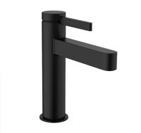 Hansgrohe Wastafelmengkraan Finoris Eengreeps 110 met PushOpen Waste Mat Zwart - thumbnail