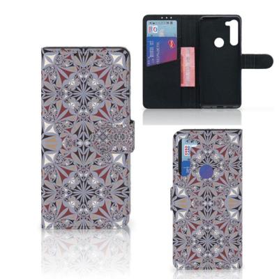 Motorola G8 Power | Bookcase | Flower Tiles