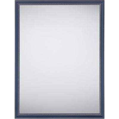 Spiegel - Trion Nore - Lijstspiegel - Rechthoek - 34x45cm - Zwart/Goud - Kunststof