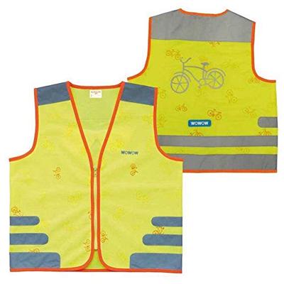 Wowow Reflectievest kids nutty jacket maat m geel