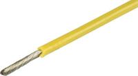 HERTH+BUSS kabel electric cable silicone 1.5 mm yellow 5mtr. - thumbnail