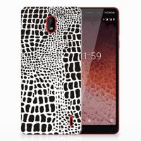 Nokia 1 Plus | TPU Hoesje | Slangenprint - thumbnail