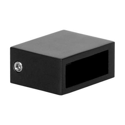 Wanddeel Just Creating t.b.v. Stabilisatiestang Mat Zwart Wanddeel Just Creating t.b.v. Stabilisatiestang Mat Zwart