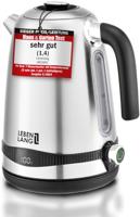 Lebenlang LBE2662 Waterkoker BPA-vrij, Met display Aantal/Volume: 1.7 l RVS - thumbnail