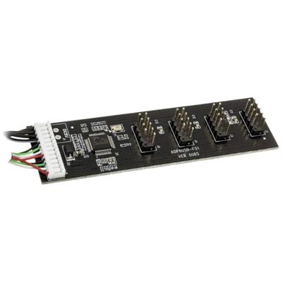 Kolink USB 2.0 Hub-Karte inkl. 60cm USB- & Molex-Kabel Kolink USB 2.0 Hub-Karte inkl. 60cm USB- & Molex-Kabel