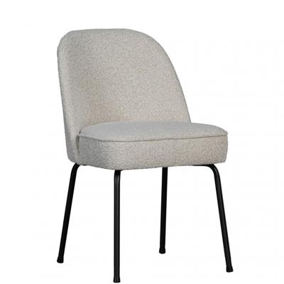 WOOOD Eetkamerstoel 'Vogue' Bouclé, kleur Naturel