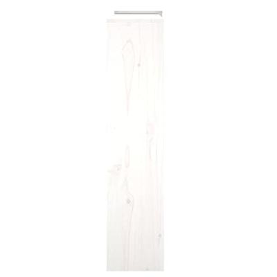VidaXL Radiatorombouw 210x21x85 cm massief grenenhout wit