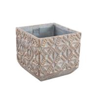 PTMD bloempot jenah bruin m 19 cm | 6 stuks - thumbnail