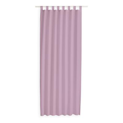 Kant en Klaar Gordijn Met Lus Oud Roze - 140 x 260cm