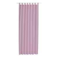 Kant en Klaar Gordijn Met Lus Oud Roze - 140 x 260cm - thumbnail