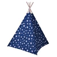 Tipi Tent Blauw met Sterren - thumbnail