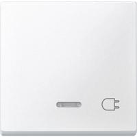 Merten 431719 Wisselschakelaar Afdekking System M Polar-wit 1 stuk(s) - thumbnail