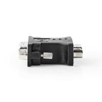 DVI - VGA-Adapter | DVI-D 24+1-Pins Male - VGA Female | Zwart - thumbnail
