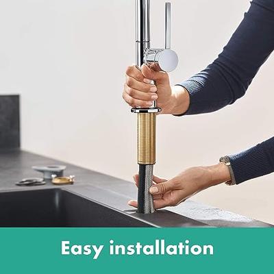 Hansgrohe Talis M54 ééngreeps keukenmengkraan 270 met uittrekbare uitloop, chroom Hansgrohe Talis M54 ééngreeps keukenmengkraan 270 met uittrekbare uitloop, chroom