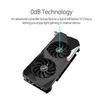 ASUS Dual -RX6750XT-O12G AMD Radeon RX 6750 XT 12 GB GDDR6 - thumbnail