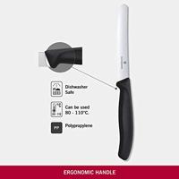 Victorinox 6.7833 Tomatenmes Zwart - thumbnail