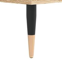 Platenkast 84,5x38x89 cm bewerkt hout sonoma eikenkleurig - thumbnail