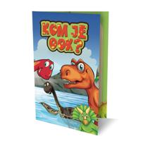 Uitnodigingen Dinosaurussen, 6st. - thumbnail