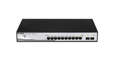 D-Link DGS-1210-10/E Netwerk switch RJ45/SFP 8 + 2 poorten 20 GBit/s