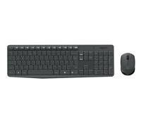 LOGITECH MK235-toetsenbordset voor muis - Draadloos - AZERTY - USB-ontvanger - thumbnail