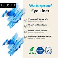 Gosh Matte Eyeliner 1.20 g 007 Caribbean 1.2 g Dames - thumbnail