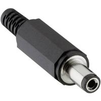 Lumberg 1634 02 Laagspannings-connector Stekker, recht 5.5 mm 2.5 mm 1 stuk(s) - thumbnail